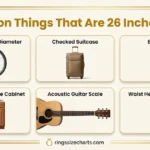 How Big is 26 Inches? 6 Everyday Objects for Comparison common-things-26-inches-long
