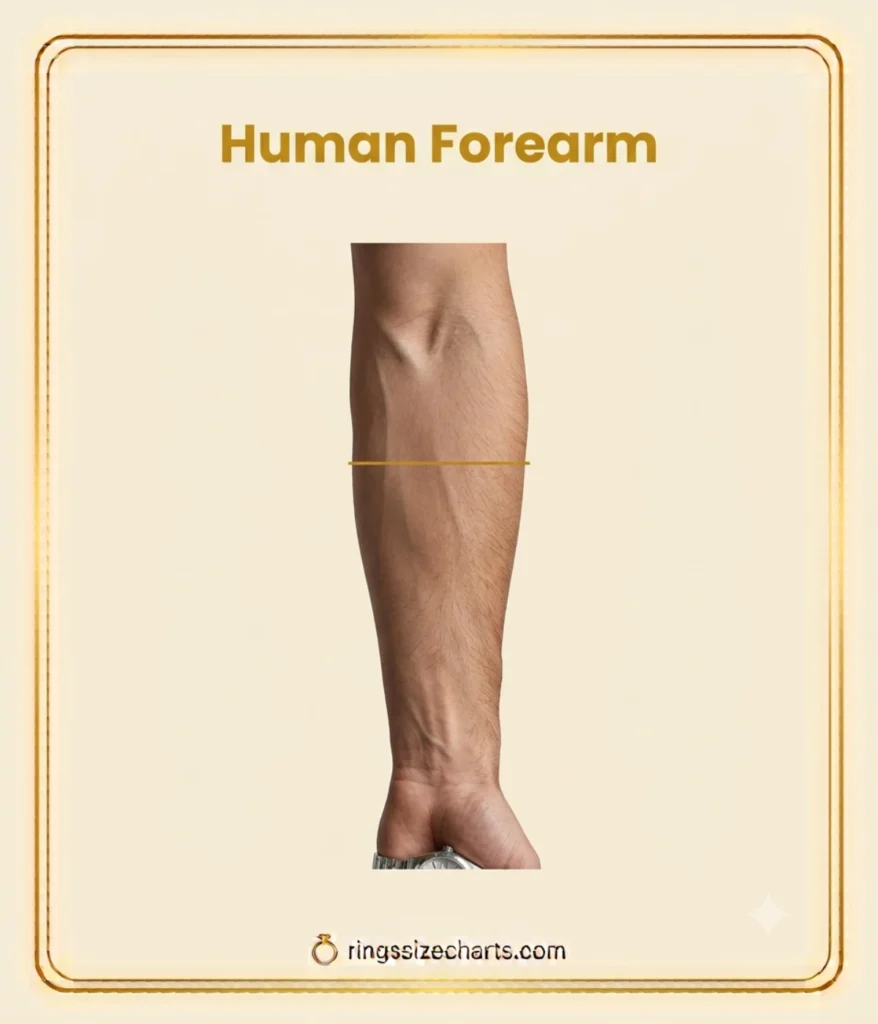 human-forearm-9-inches